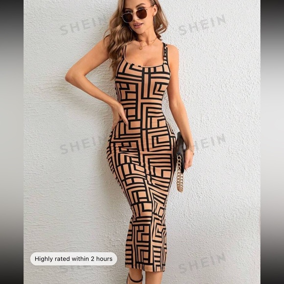 NWOT Bodycon Dress - Picture 3 of 4